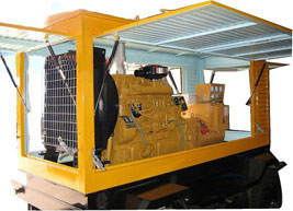 墨玉移动电站(移动柴油发电机组) 墨玉移动电站(移动柴油发电机组)